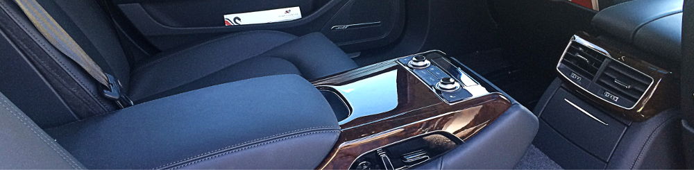 Inside shot Audi A8